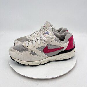 Nike Anodyne Men Size 10.5 910204 White Pink Running Shoes Made In Korea
